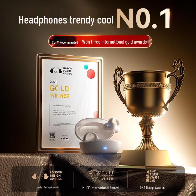 Sanag Z51SPro Open-Ear Clip Bluetooth Sports Headphones