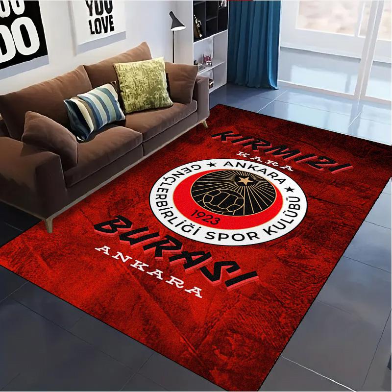 Gençlerbirliği Carpet Rug for Living Room Bedroom Home Sofa Decoration,Kids play Non-slip Floor Mat