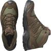 Men's Sneakers SALOMON XA Textile, Leather Mid top Mountaineering Hiking Shoes Unisex
