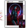 Diamond Painting Cyberpunk Sexy Art Embroidery Cross Stitch Rhinestone Home Decor