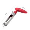Нержавеющая сталь Apple Corer Фруктовые семенные сердцевины Удаление сердцевины груш Apple Corer Сеялка-нож для нарезки Прочные кухонные гаджеты Инструменты для овощей
