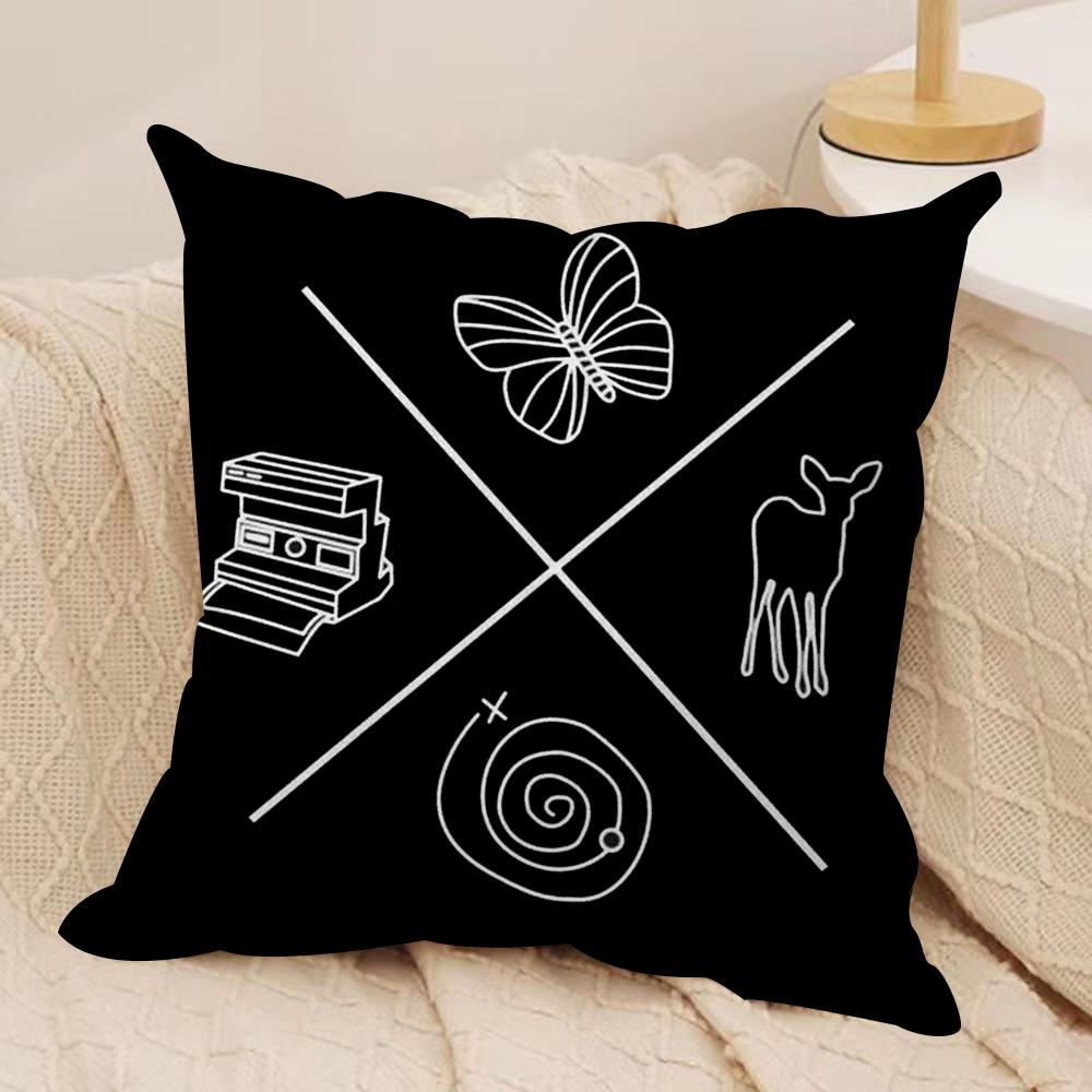 LLife Is Strange Cushion Cover Soft Plush Fabric DoubleSided Printed Sofa Cushion Cover for All Seasons Home Decor Gift
