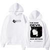 2026 Hot Sale Japan Anime Chainsaw Man The War Devil Hoodie Men Women Oversized Streetwear Hoodie Soft Cotton Sweatshirt Loose Cozy and Versatile