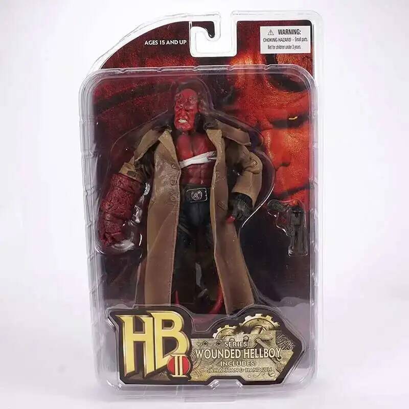MEZCO Hellboy Movable Action Figure Model Toys collection Doll Birthday Present Gift,
