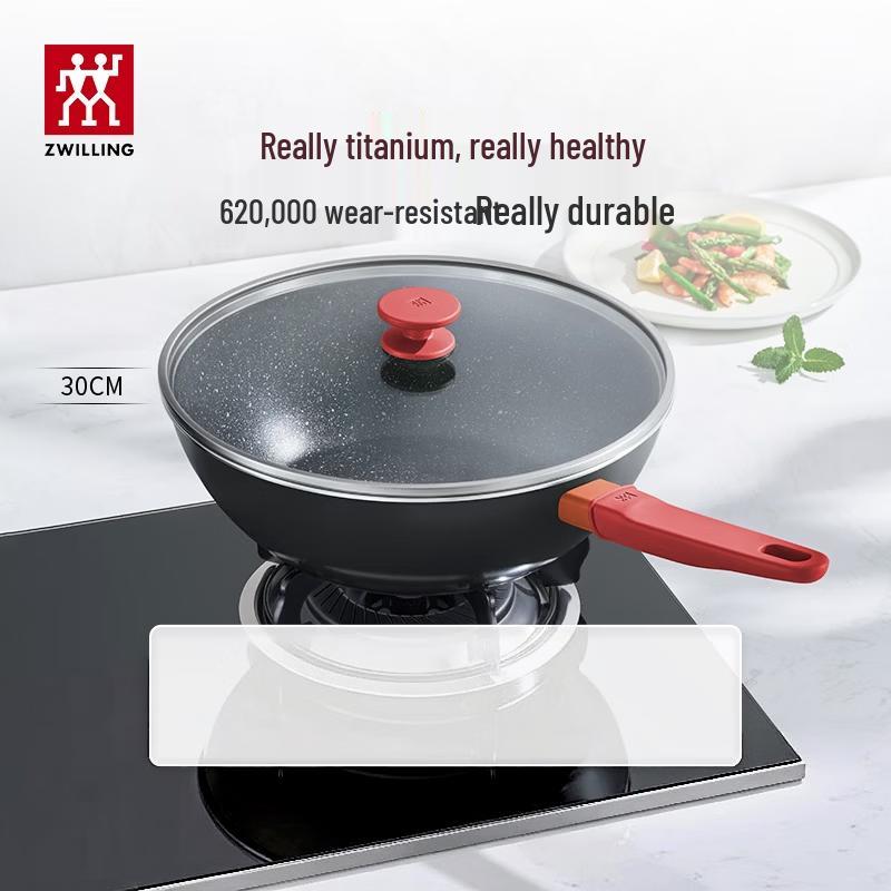 Zwilling Titanium-Coated Non-Stick Stir-Fry Pan