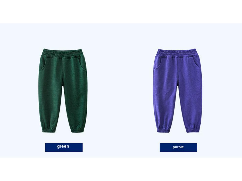 27kids Корейские спортивные штаны для мальчиков - Коллекция осень 2024