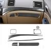 8 шт. Для Honda Civic 2006-11 Декоративная накладка на панель пассажирской приборной панели из углеродного волокна