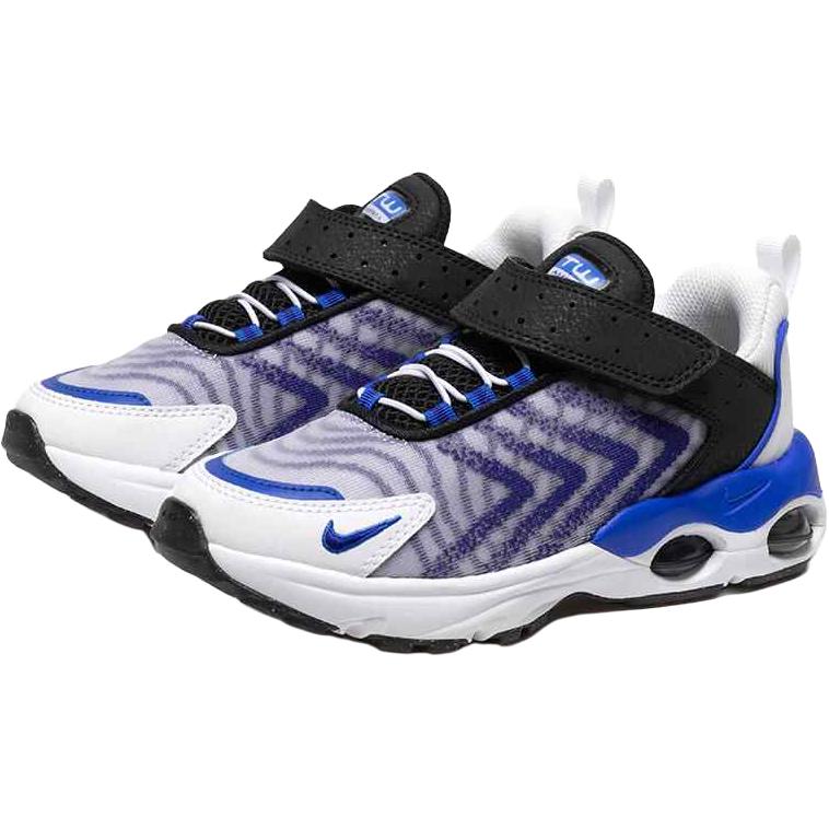 Nike Air Max TW Модные Удобные Универсальные Дышащие Низкие Детские Повседневные Кроссовки Детские Повседневные Кроссовки Синий Белый DQ0297-105