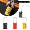 Anti-theft 3 Digit Combination Lock TSA Cabinet Lock Portable Suitcase Luggage Coded Lock  Travel