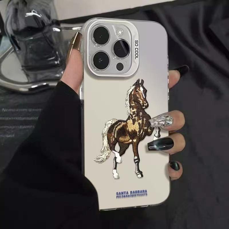 Новый Pentium скачки подходит для чехла на мобильный телефон iphone17 Apple 16promax/15 персонализированный 14pro13 модный бренд