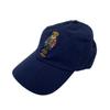 Кепка Ральфа One Point Polo с вышитым медведем (Поло Лорен) Мужские Женские 0108966-NAVY/B.BOOTS [Товар]