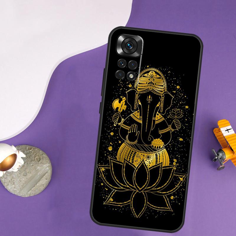 Чехол-слон Ганеша для Xiaomi Redmi Note 14 13 Pro 12 9 10 11 Pro 10S 11S 12S Redmi 14C 13C 10C 12C