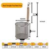 304 Stainless Steel Noodle and Soup Skimmer, Vegetable Strainer, Hot Pot Skimmer, Fine Mesh Strainer.