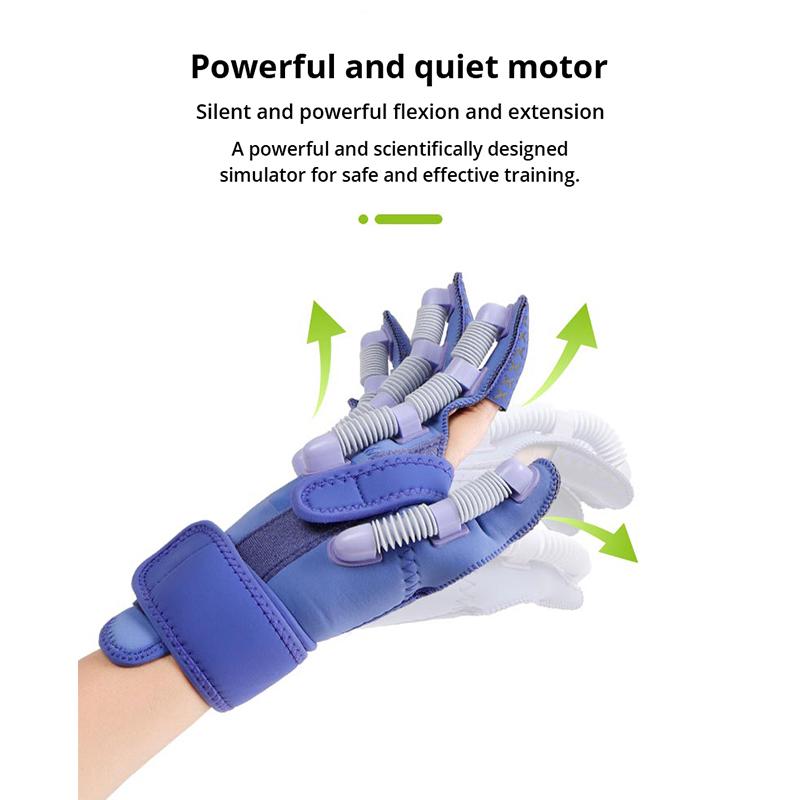 Профессиональные интеллектуальные тренировочные роботизированные перчатки для реабилитации с голосовыми подсказками, реабилитационное устройство, тренажер для пальцев, массажер для рук