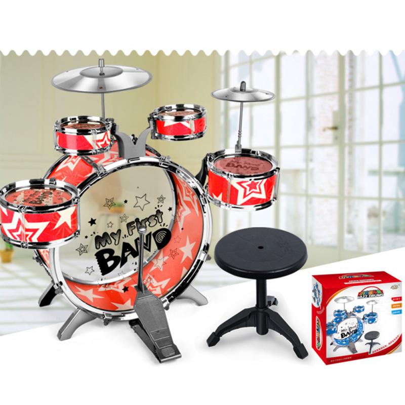 Детский барабанный симулятор, джазовый барабан, игрушка для ног, детская музыкальная перкуссия, игра для мальчиков и девочек, подарок на день рождения