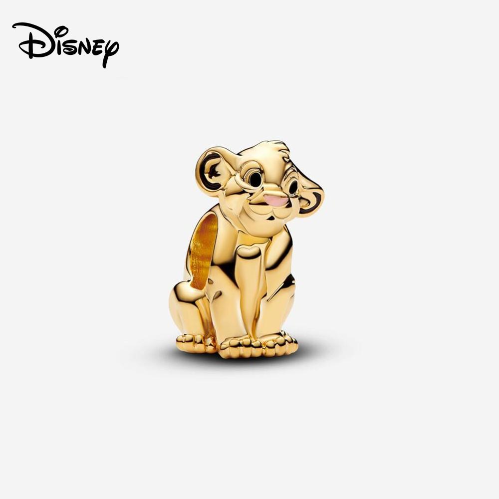 Disney 925 Silver Minnie Strawberry Bear Charms Beads Fits 3mm Original Bracelet Necklace Womens DIY Fine Jewelry Gifts