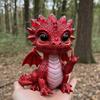 Baby Dragon Figurine Cheeky Dragon Statue Collectible Flip-off Baby Dragon