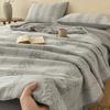 2026 new cotton A-class three-layer yarn washed cotton jacquard soybean summer quilt