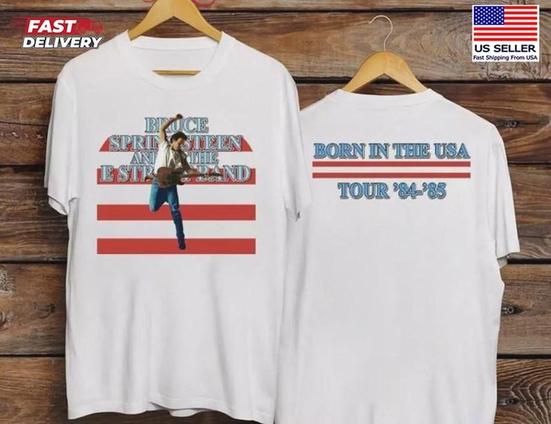 Vintage Graphic Bruce Springsteen Born In The USA Tour 84-85 T-Shirt