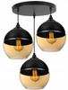 HANGING CEILING LAMP, GLASS PLAFON, LED LAMP