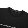 Septwolves Men's Cooling Anti-Bacterial Striped Round Neck T-Shirt