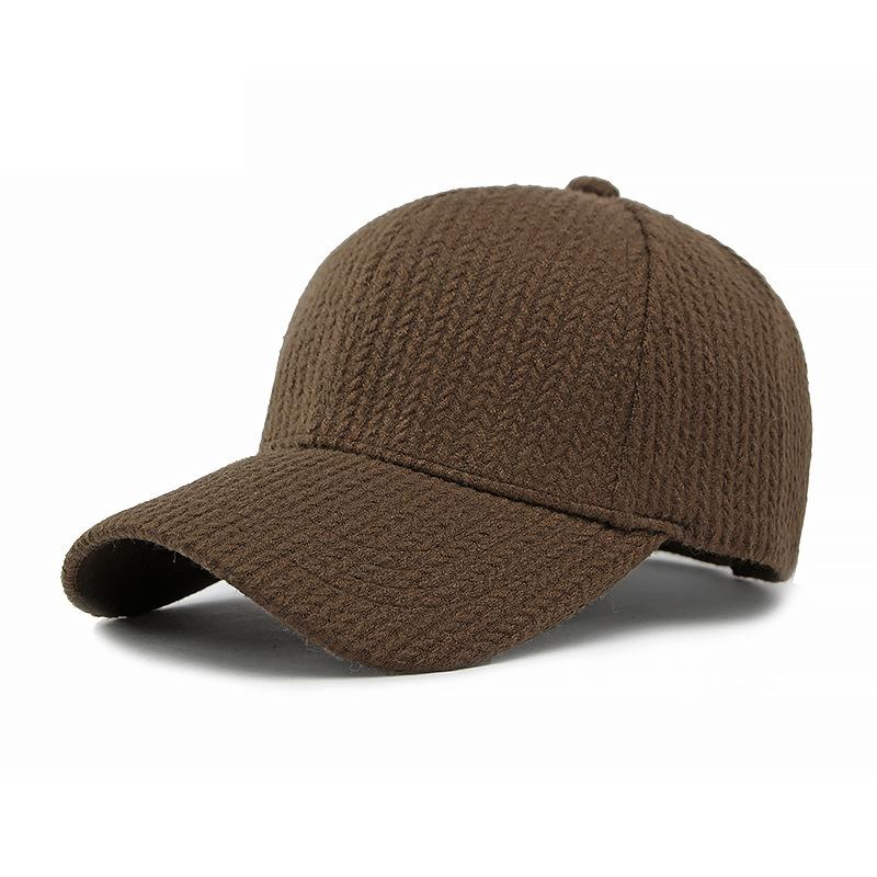 Autumn Winter Baseball Cap Women Outdoor Sun Protection Sun Hat Wool Duck Cap