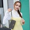 Длинная сумка для мелочи модный осенне-зимний стиль модная простая отделка пайетками женский клатч