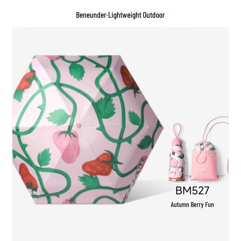 Beneunder BM527 5-складной непромокаемый зонт с защитой от солнца