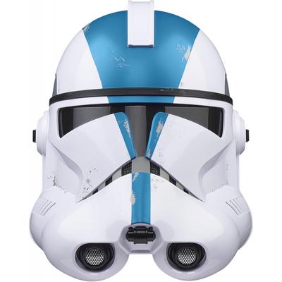 Электронный шлем клона-солдата 501-го батальона из серии Star Wars Black Series Premium от Hasbro. 
