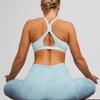 PUMA 4KEEPS ULTRABARE STRAPPY BRA Sports Underwear Women's Tropical Lake Blue 524866-22