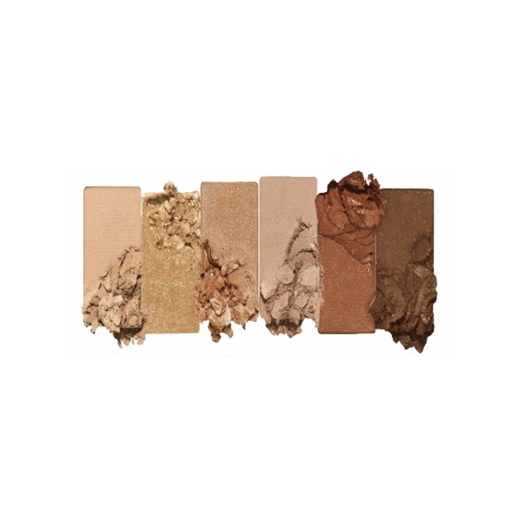AMUSE Палитра теней для век Eye Vegan Sheer, 01 Sheer Nude, 1,6 г (0,05 унции) каждый