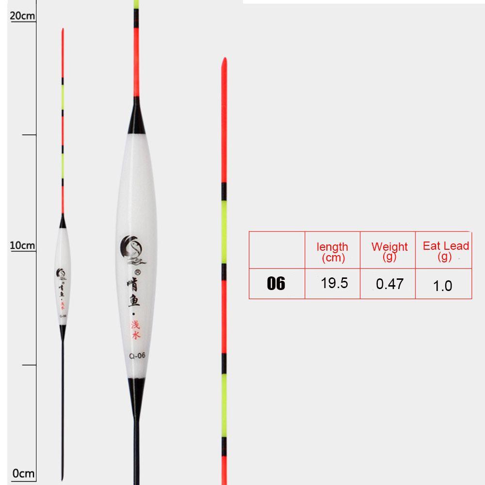 Высококачественные Портативные Чувствительные Прочные Рыболовные Поплавки Поплавок Поплавок Короткий Карась Пластик