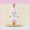 Keychain Hamster Adorable Plush Toy With Soft Pp Cotton For Accessory Teens