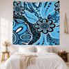 Australian Aboriginal Style Wall Decor Tapestry Art For Pet Memorial Birthdaywedding Party Backdrop Family Gift