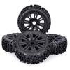 4pcs 121*43mm 1/8 RC Car Off-Road Buggy Tire 17mm Hex for ARRMA Typhon Talion Traxxas Redcat Team Losi Kyosho HPI HSP VRX