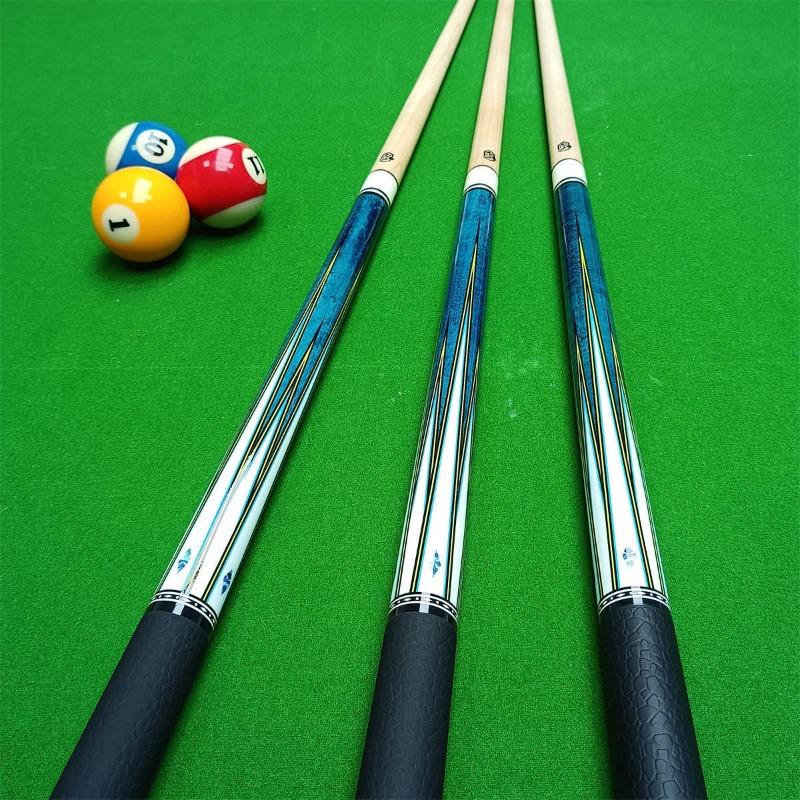 9,5 мм профессиональный бильярдный кий 1/2 разделенный бильярдный кий восьмерка для снукера из твердого клена с принадлежностями