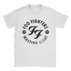 F-Foo F-Fighters Rock Roll Band T Shirt Unisex Cotton Top Tee Funny Heavy Metal Round Neck Short Sleeve
