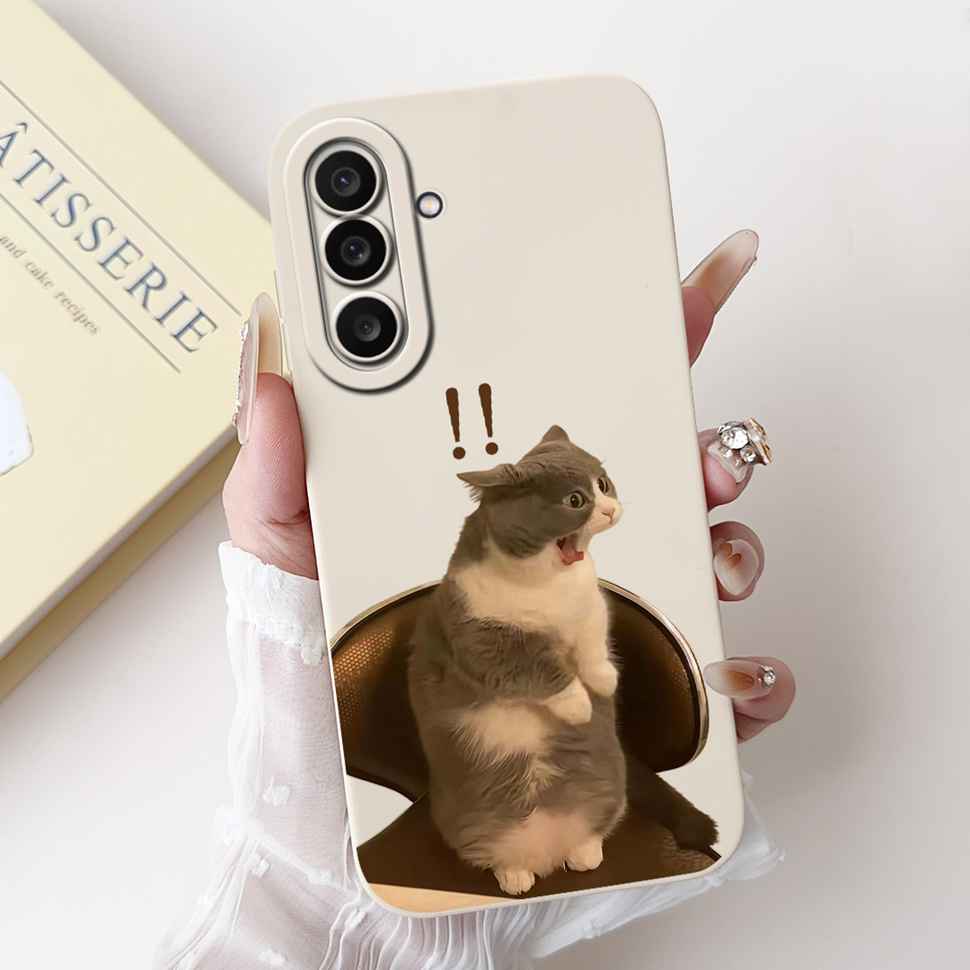 For Samsung Galaxy M56 5G 6.73" Case Cute Cartoon Animal Bow Soft Silicone Cover For Samsung M56 SM-M566B/DS Bumper Phone Shell