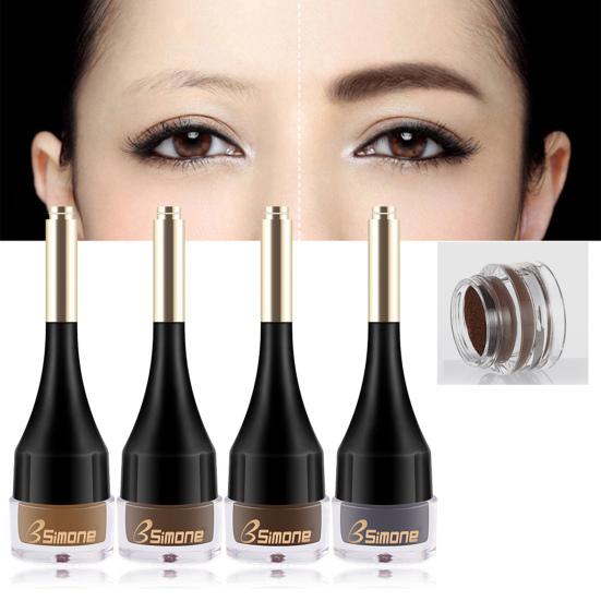Eyebrow Stamp 3D Staining Waterproof Cosmetics Safe Fashion Eyebrow Contour Definition for Beginner