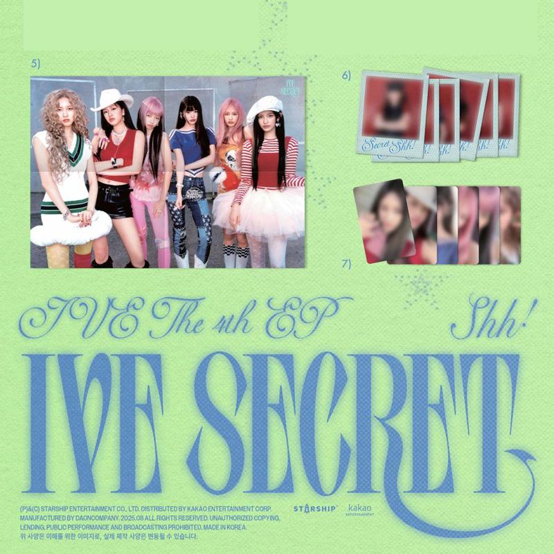 IVE 4th Mini Album [IVE SECRET] (Standard / Limited Ver.)
