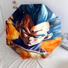 Зонт-автомат с принтом персонажей Dragon Ball, портативный и складной дизайн, 8 спиц, рождественский или день рождения подарок.