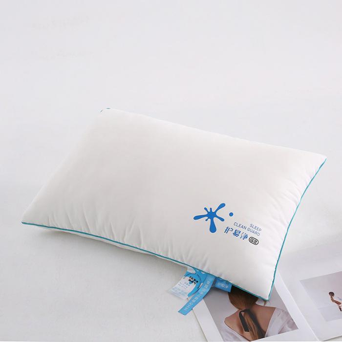 High-Elastic Hotel Pillow with Cervical Support and Down-Like Fiber Filling