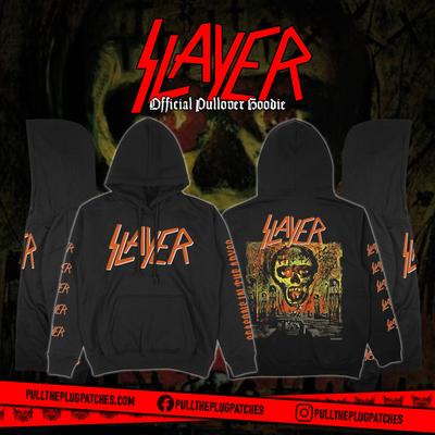 Худи с принтом Slayer Seasons in The Abyss Пуловер Мужской Женский Оверсайз Y2k Флисовая Толстовка Американская Death Metal Группа Женская Мужская Одежда