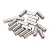 20 Pcs Round Connector Nut M6x1.0 10 L25mm Rod Coupling Nuts Stainless Steel Threaded Sleeve Rod
