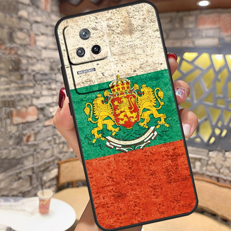Болгария Паспорт Флаг Карта Чехол Для Xiaomi 11T 12T 13 Pro 12X 11 12 Lite Чехол Для POCO F5 X5 X4 X3 Pro F4 GT F3 M5 C40