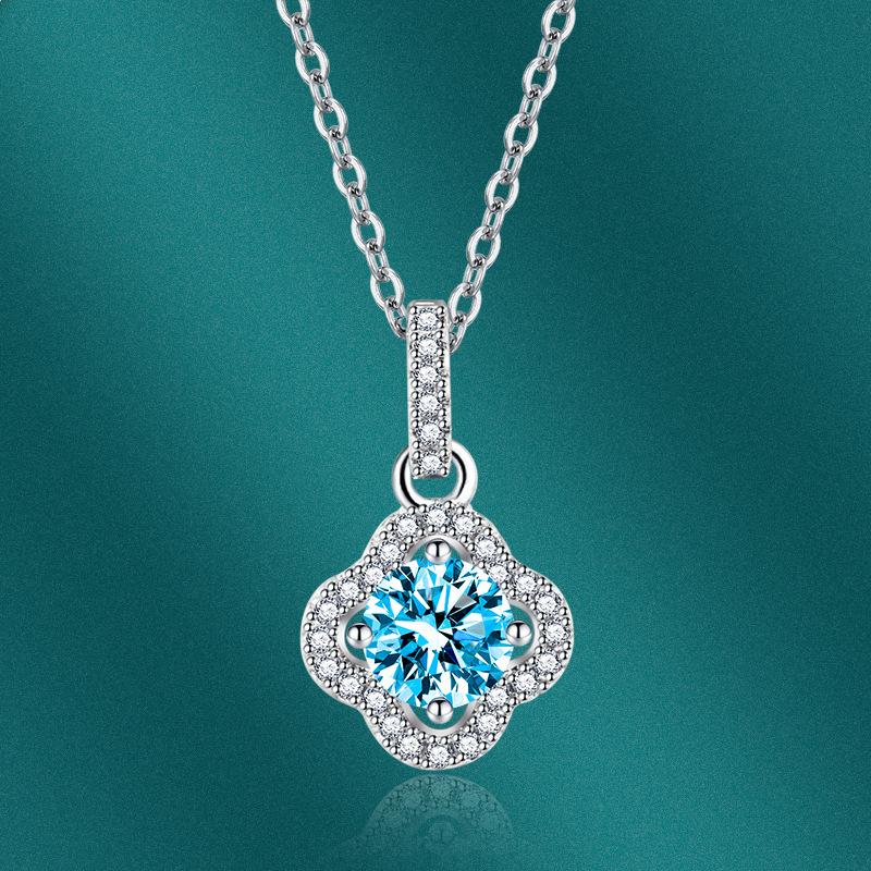 BELLA BOX Ожерелье с подвеской Lucky Clover, несколько цветов, модные свадебные и помолвочные украшения