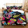 Fashion Technology Printing, 3D Digital Printing, Bedding, Duvet Covers, Pillowcases, Three-piece Sets