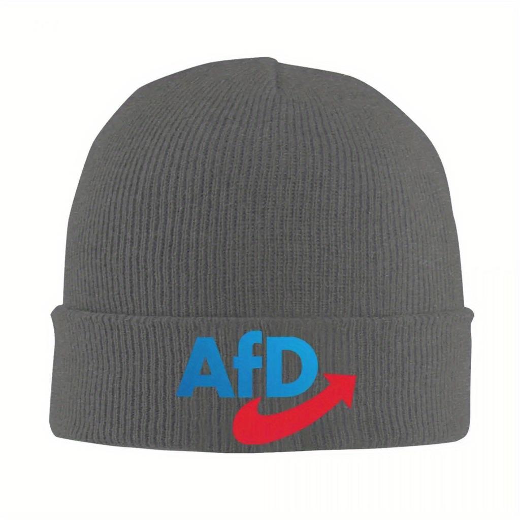 Альтернативные шапки-бини Afd GerUnisexy Синие шапки-боннет Унисекс Женские YK Крутая вязаная шапка в стиле K-pop Осенний узор Эластичные кепки