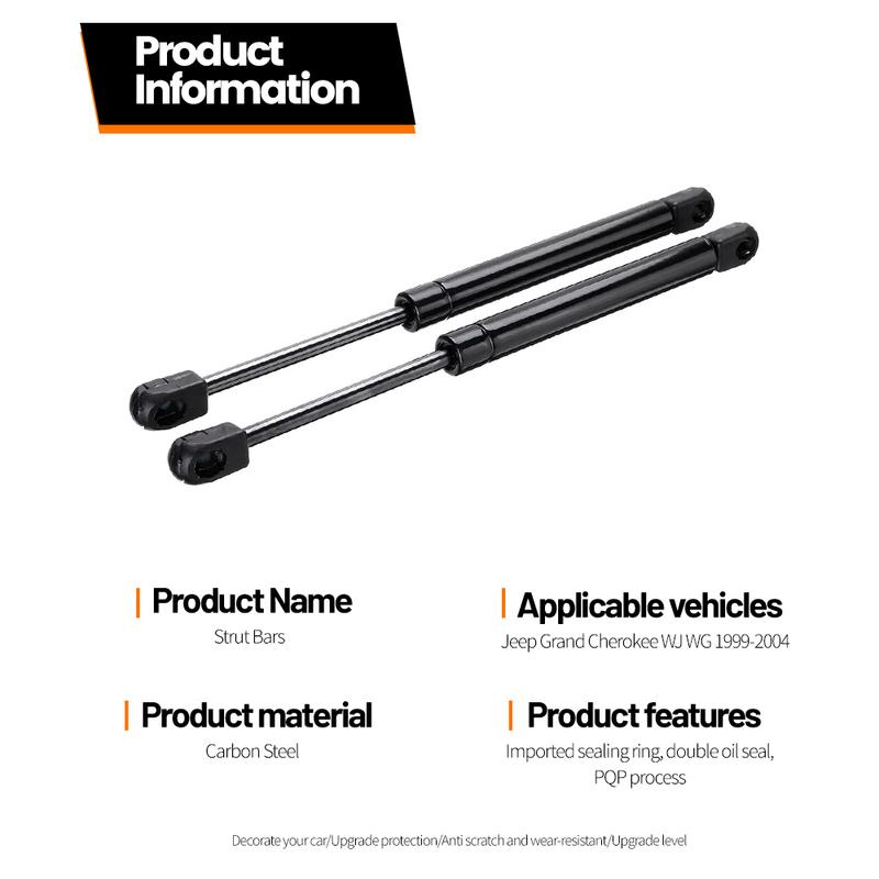 Передняя стойка капота для Jeep Grand Cherokee WJ WG 1999-2004 2 шт. Газовые упоры капота Стойки-подъемники 55136764AA
