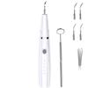 UJHOSLD Ultrasonic Teeth Cleaner, Oral Irrigator, USB Rechargeable, Portable Teeth Cleaner with 5 Adjustable Modes and LED Light, Cleaning Kit